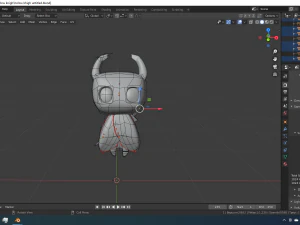 할로우 나이트 3D 모델