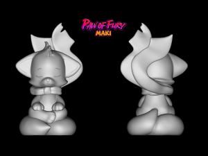 Maki Paw of Fury figure for printing 3D Print Model