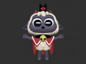 Kult des Lammes - Die 3D-druckbare Figur des Lammes 3D Druckmodell