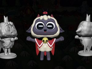 Cult of the Lamb - The Lamb 3D Printable Figure 3D प्रिंट मॉडल