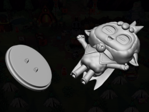 Cult of the Lamb - The Lamb 3D Printable Figure 3D प्रिंट मॉडल