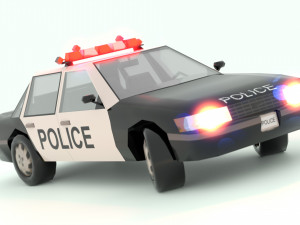 Police car 3D Модель