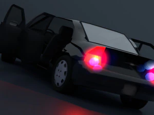Vehicles of the city services 3D Model