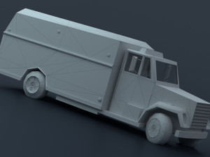 Vehicles of the city services 3D Модель