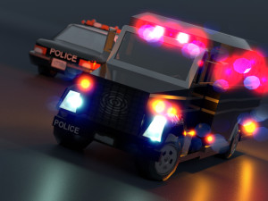 Vehicles of the city services 3D Модель