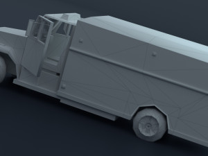 Vehicles of the city services 3D Модель