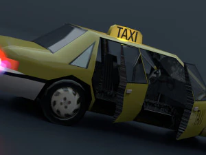 Vehicles of the city services 3D Model