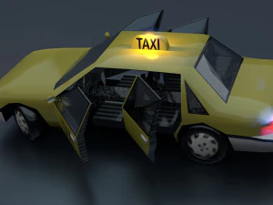 Vehicles of the city services 3D Model
