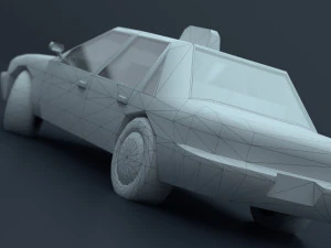 Vehicles of the city services 3D Model