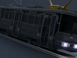 Minsk tramway - AKSM-60102 3D Model