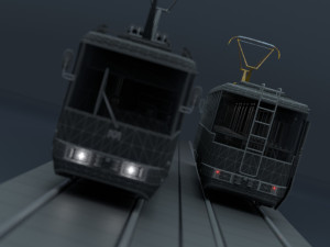 Minsk tramway - AKSM-60102 3D Model