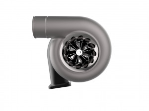 Turbocharger turbo 3D 프린트 모델