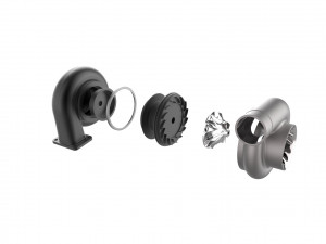 Turbocharger turbo Modello di stampa 3D