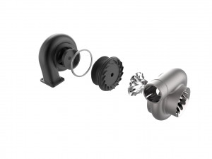 Turbocharger turbo Modello di stampa 3D