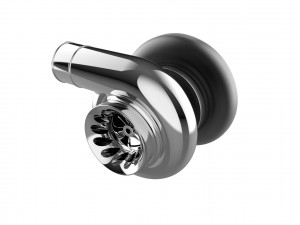 Turbocharger turbo Modello di stampa 3D