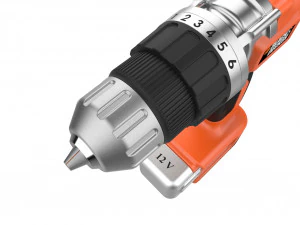 Black and Decker Cordless Drill 3D Print Model