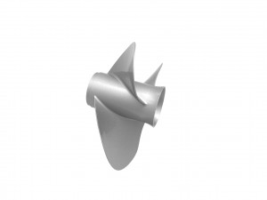 Outboard Propeller Modello di stampa 3D