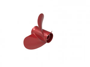 Outboard Propeller 3D Print Model