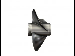 Outboard Propeller 3D Print Model