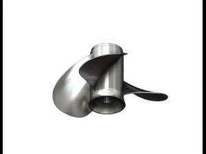 Outboard Propeller 3D Print Model