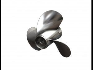 Outboard Propeller Modello di stampa 3D