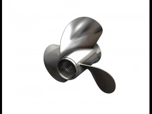 Outboard Propeller 3D Print Model