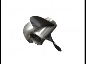 Outboard Propeller 3D Print Model