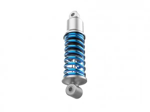 Shock absorber Suspension 3D Print Model