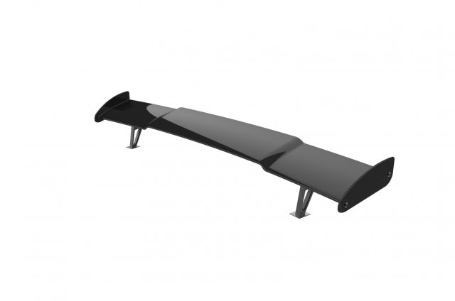 Car spoiler 3D Print Model .c4d .max .obj .3ds .fbx .stl .blend 