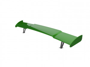 Car spoiler 3D Print Model