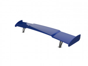Car spoiler 3D Print Model