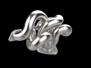 Exhaust manifold header 3D Print Model