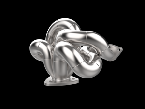 Exhaust manifold header 3D Print Model