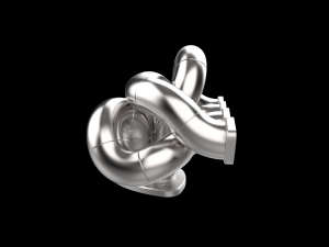 Exhaust manifold header 3D Print Model