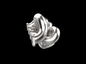 Exhaust manifold header 3D Print Model