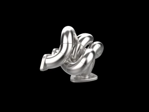 Exhaust manifold header 3D Print Model