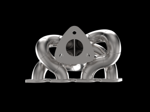 Exhaust manifold header 3D Print Model