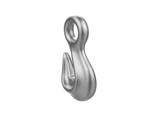 Industrial crane hook 3D प्रिंट मॉडल