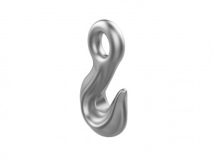Industrial crane hook 3D प्रिंट मॉडल