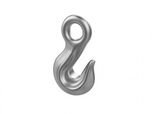 Industrial crane hook 3D प्रिंट मॉडल