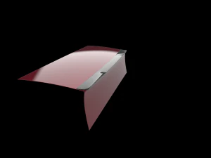Giulia type rear spoiler 3D Print Model
