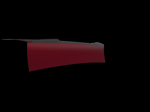 Giulia type rear spoiler 3D Baskı Modeli