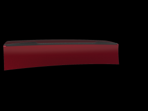 Giulia type rear spoiler 3D Baskı Modeli
