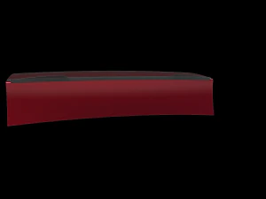 Giulia type rear spoiler 3D Print Model