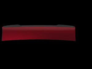Giulia type rear spoiler 3D Print Model