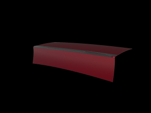 Giulia type rear spoiler 3D Baskı Modeli