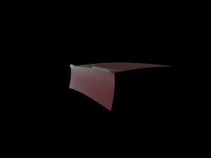 Giulia type rear spoiler 3D Print Model