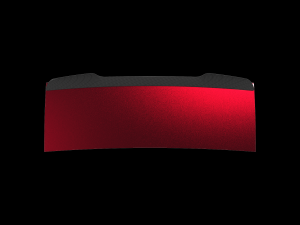 Giulia type rear spoiler 3D Baskı Modeli