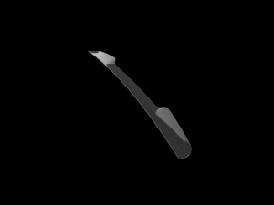 Giulia type rear spoiler 3D Baskı Modeli