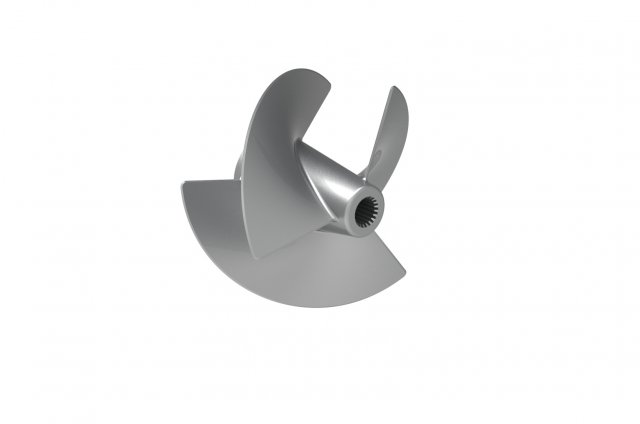 Jet ski propeller 3D Print Model .c4d .max .obj .3ds .fbx .stl .blend 